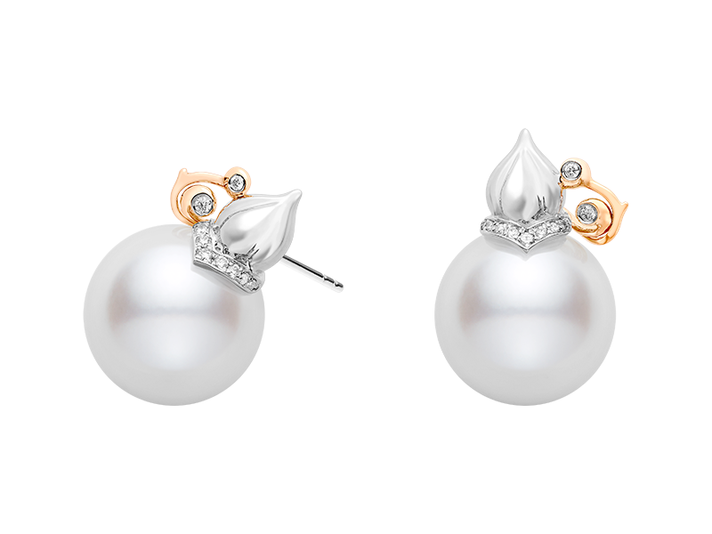 18K GOLD SOUTH SEA PEARL EARRING