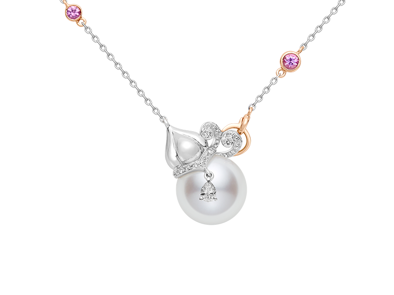 18K GOLD SOUTH SEA PEARL NECKLACE | King Fook Jewelery Group - One of ...