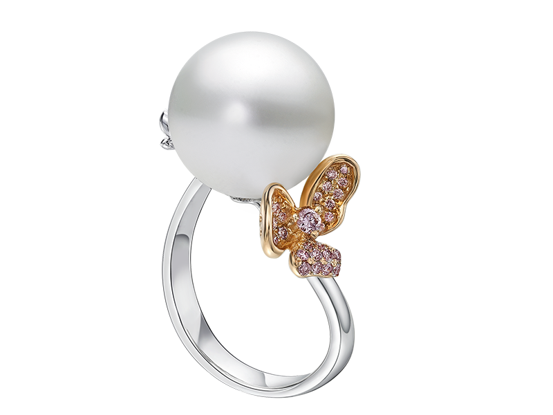 18K GOLD SOUTH SEA PEARL RING