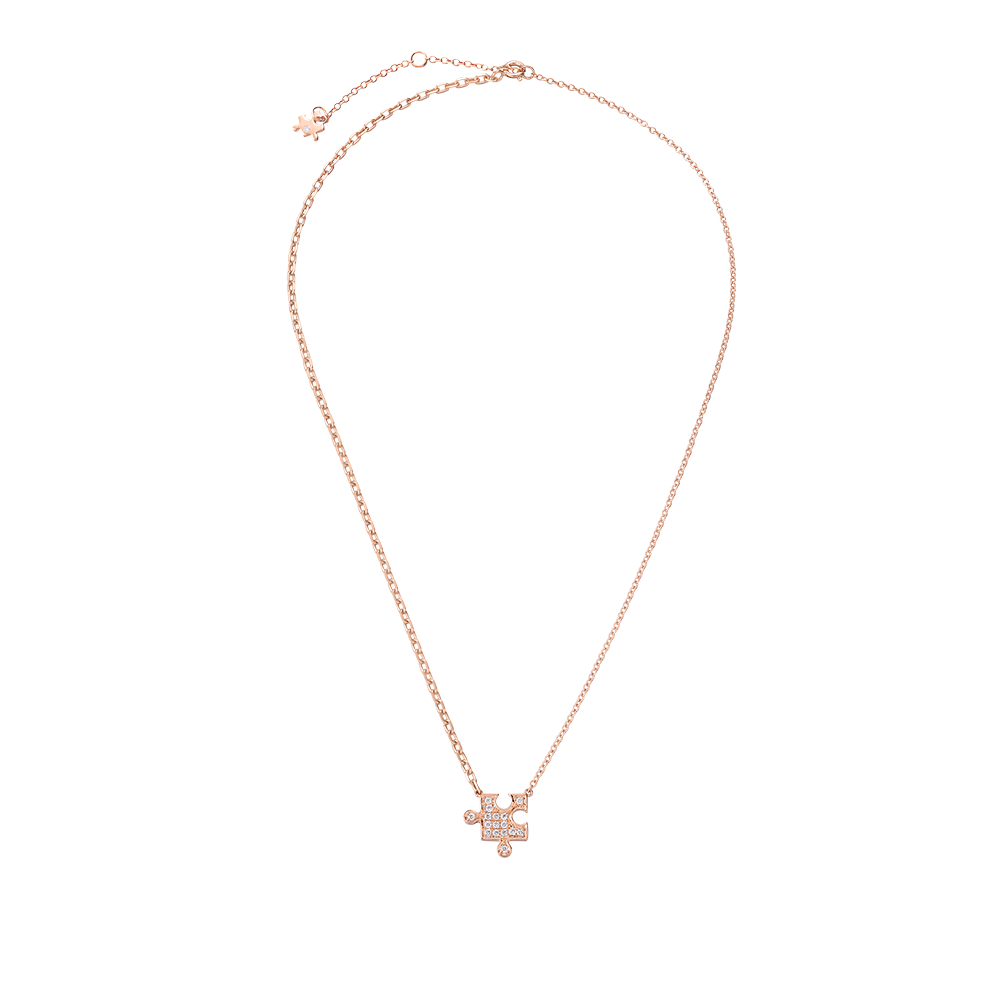 18K GOLD DIAMOND NECKLACE