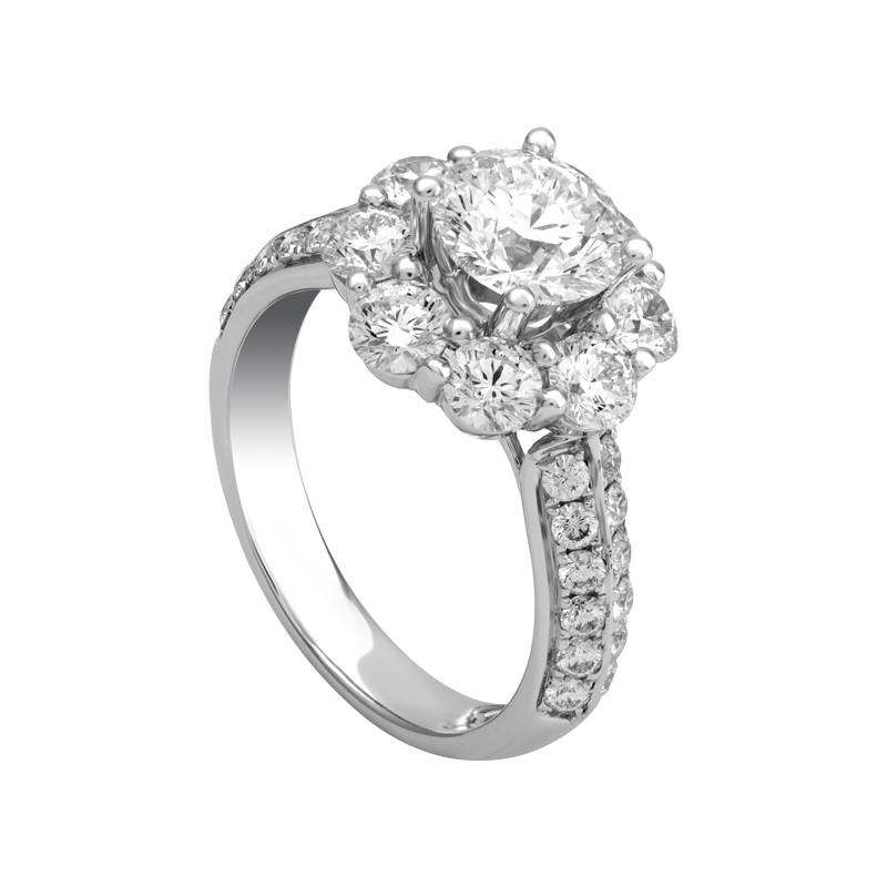 SOLASFERA 18K GOLD DIAMOND GIA RING King Fook Jewelery Group
