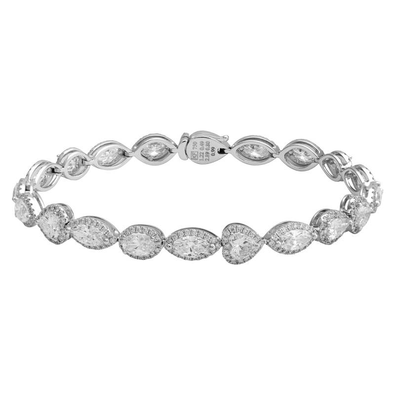 18K GOLD DIAMOND BRACELET