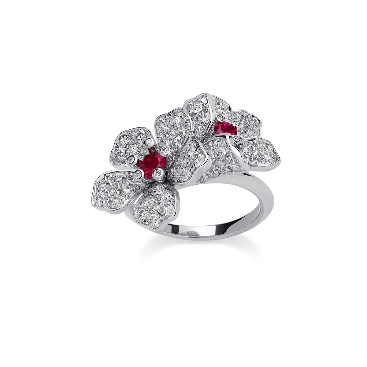 STENZHORN 18K GOLD RUBY RING