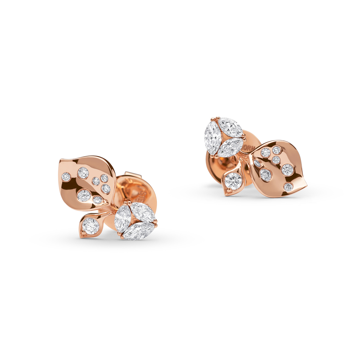 STENZHORN 18K GOLD DIAMOND EARRING