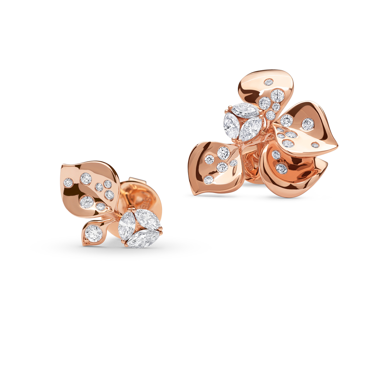 STENZHORN 18K GOLD DIAMOND EARRING