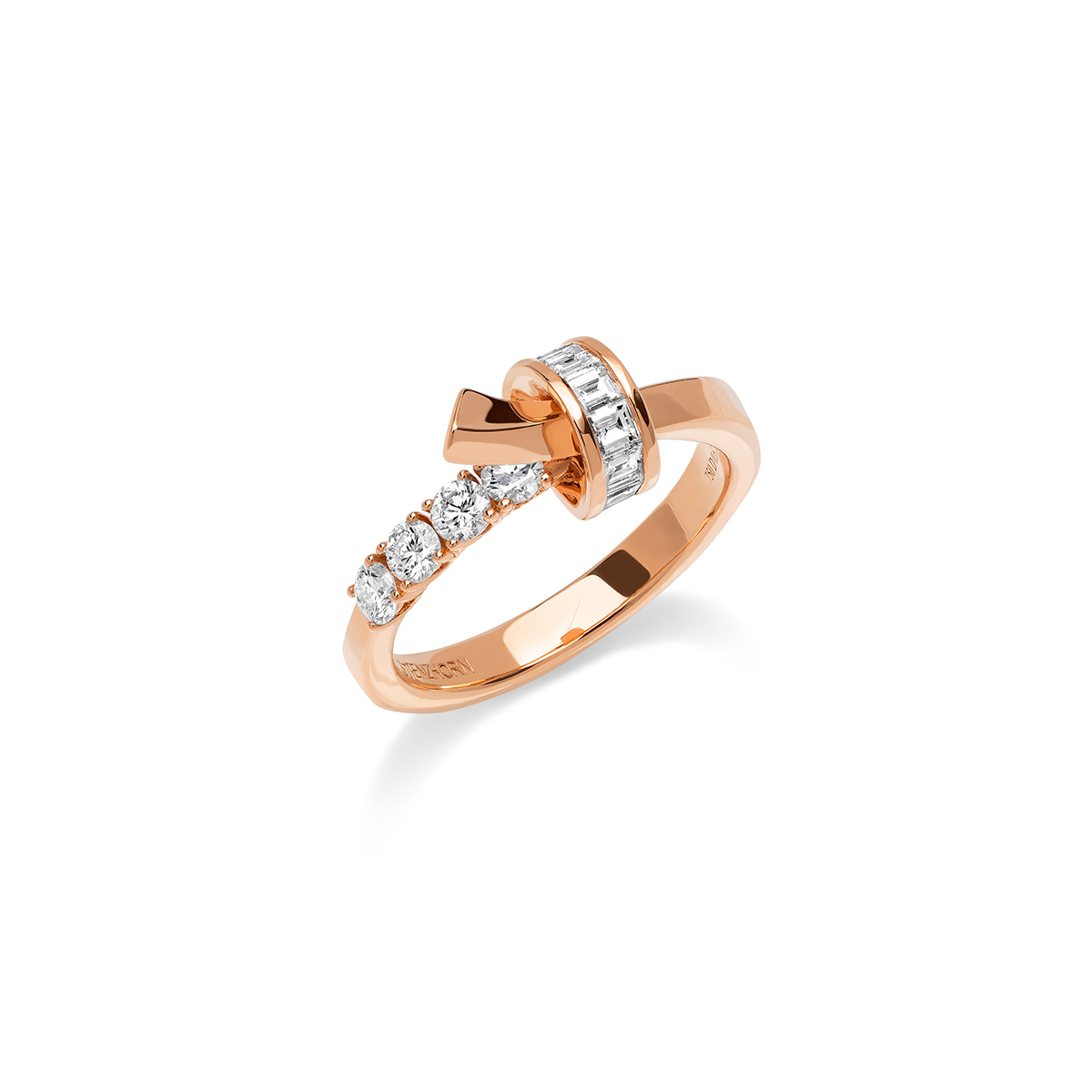 STENZHORN 18K GOLD DIAMOND RING