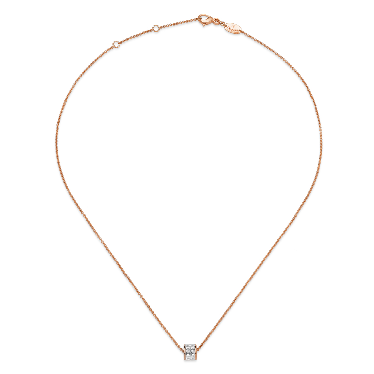 STENZHORN 18K GOLD DIAMOND NECKLACE