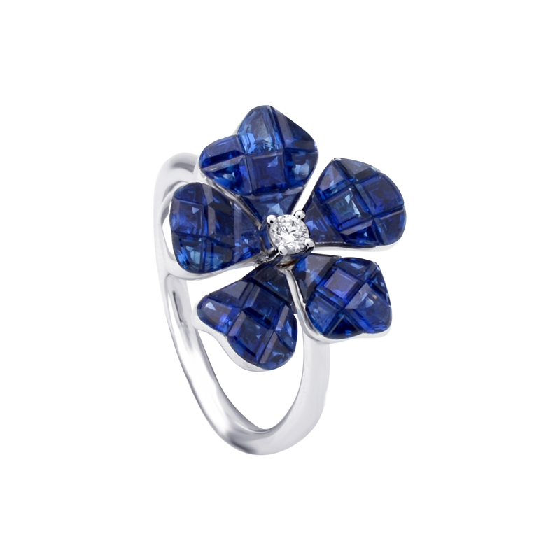 STENZHORN 18K GOLD SAPPHIRE RING