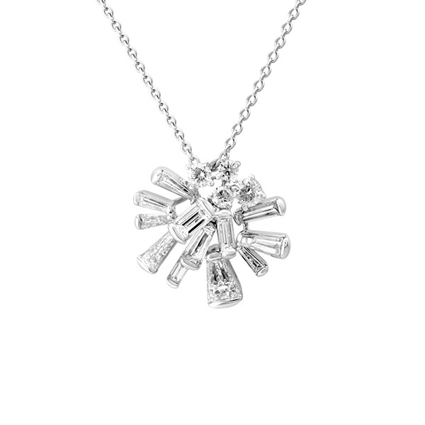 Peony Collection Diamond Necklace