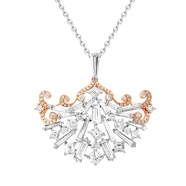 Willow Collection Diamond Necklace