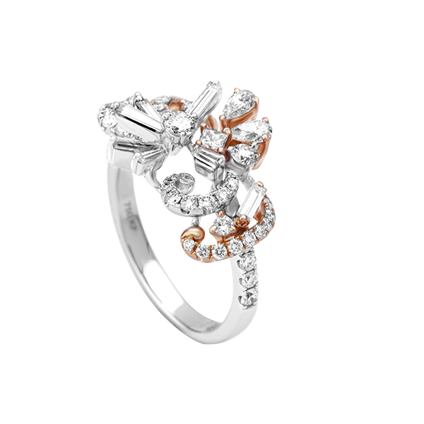 Pinwheel Collection Diamond Ring