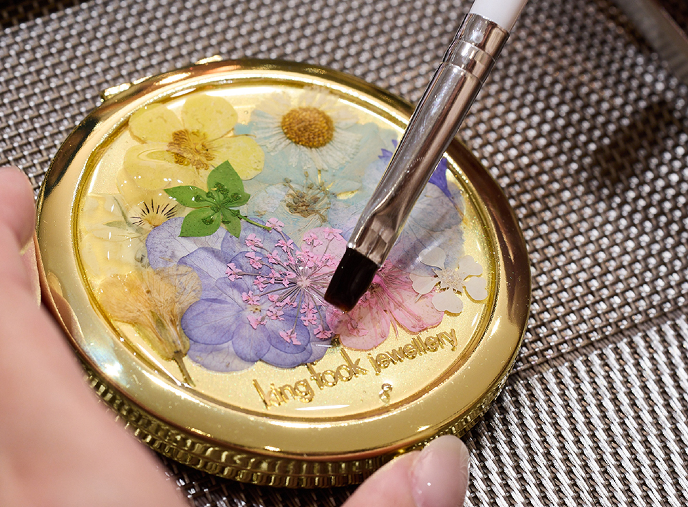 “永恒绽放・花语”金镜工作坊｜为春日封存一朵花语