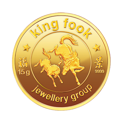 999.99 Chuk Kam King Fook OX Gold Medal(15G)