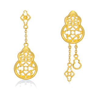 999.9 Chuk Kam Dangle Earring