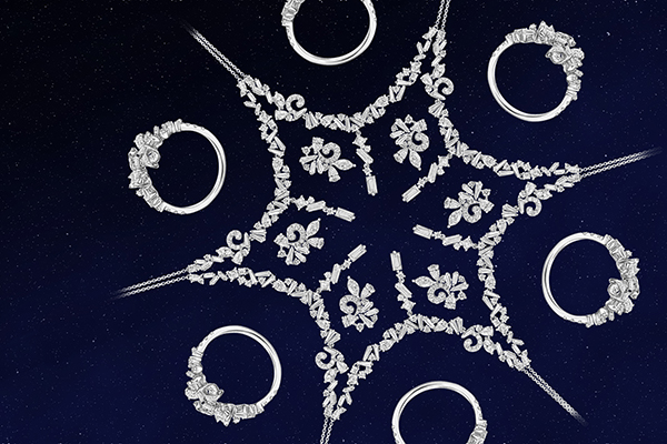 King Fook Jewellery Fireworks Collection </br>A dazzling new diamond collection inspired by the sparkles in the sky