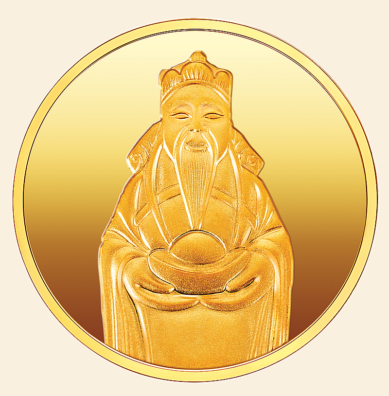 999.99 Chuk Kam King Fook Prosperity Gold Medal（3g）