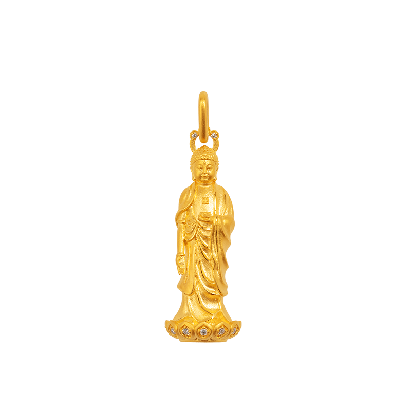 The Natal Buddha & The Six-Syllable Mantra Dharma Wheel 999 Chuk Kam Collection