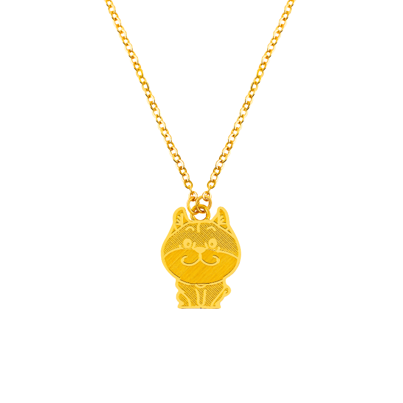 Dog Chuk Kam Necklace