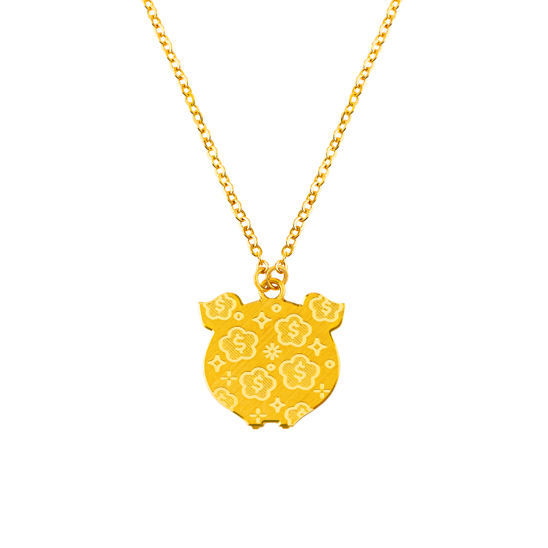 Pig Chuk Kam Necklace