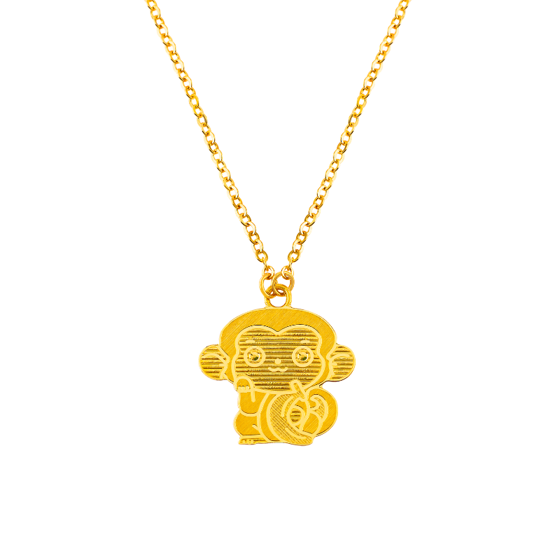 Monkey Chuk Kam Necklace