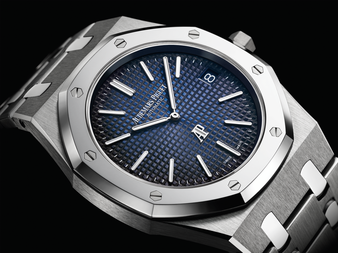 AUDEMARS PIGUET 39mm TITANIUM & 950 PLATINUM AUTOMATIC WATCH