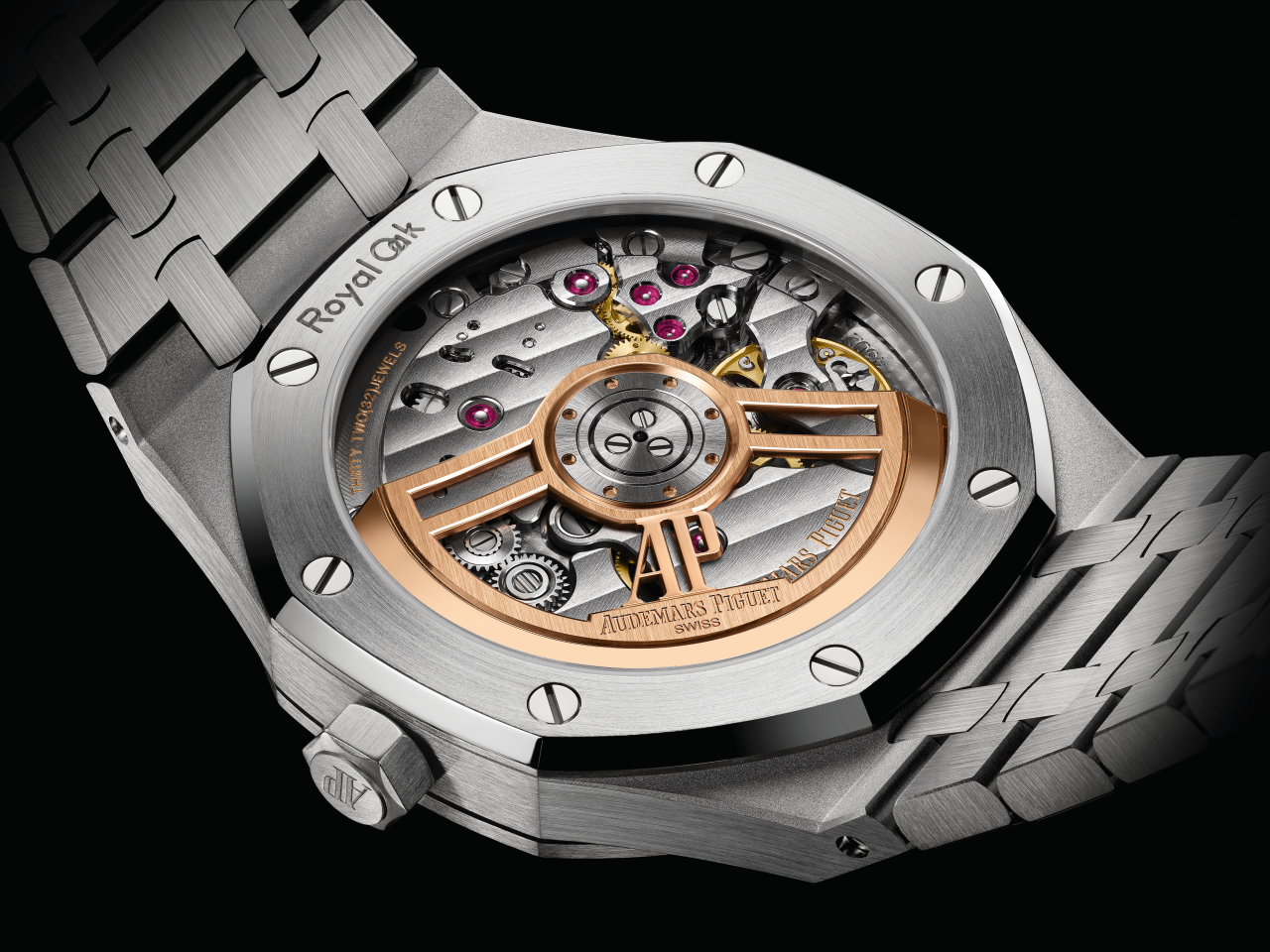 AUDEMARS PIGUET 41mm STAINLESS STEEL AUTOMATIC WATCH