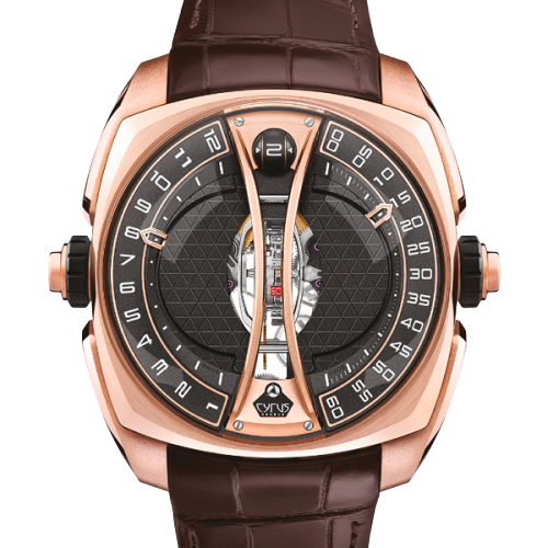 CYRUS 44mm 18K ROSE GOLD MANUAL-WINDING WATCH