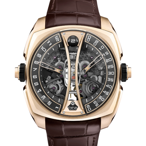 CYRUS 44MM 18K ROSE GOLD MANUAL-WINDING WATCH