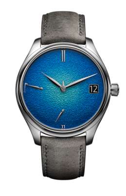 Endeavour Perpetual Calendar Tantalum Blue Enamel