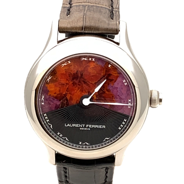 LAURENT FERRIER GENEVE 42mm 18K白色黄金上炼表